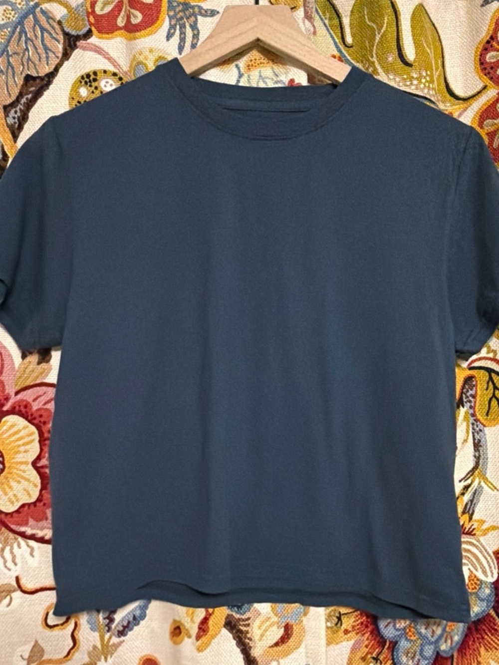 Everyday Crewneck Tee in Deep Slate Blue